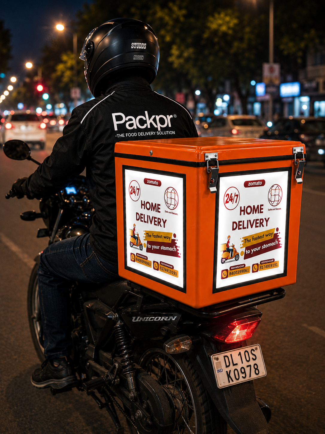 FRP delivery box